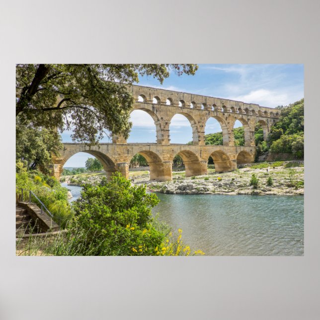 Ancient Roman Aqueduct Poster (Front)