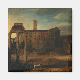Ancient Roman architecture Roman Ruins Magnet