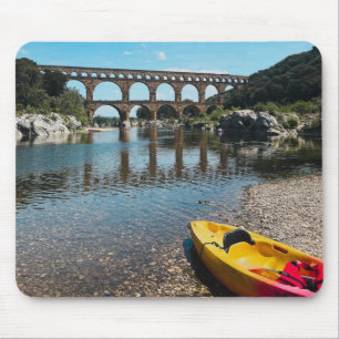 Ancient Roman Bridge in France Mouse Pad
