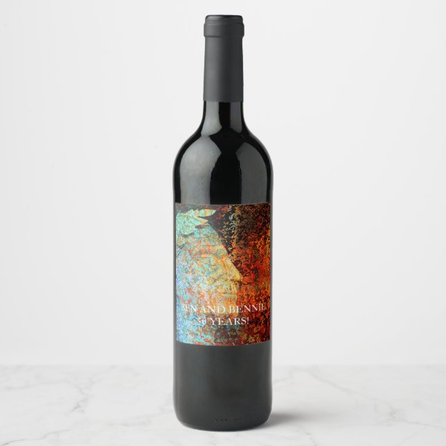 Ancient Roman Caesar Memories Wine Label (Front)