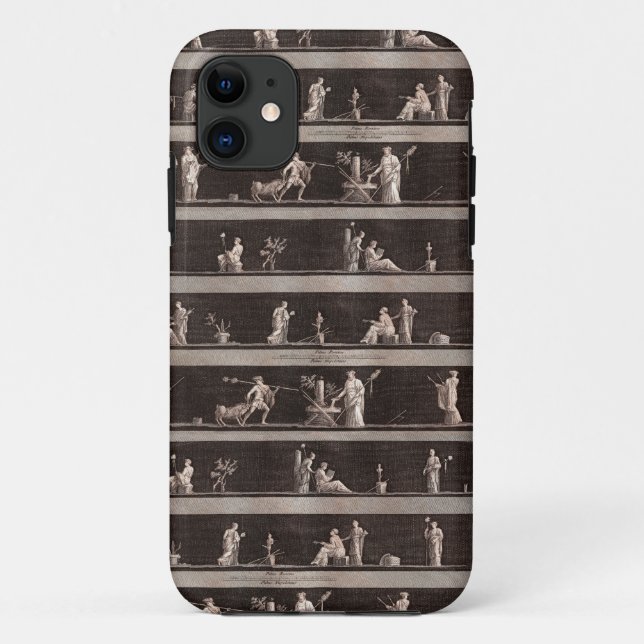 Ancient Roman Figures Classics Scholar or Teacher Case-Mate iPhone Case (Back)