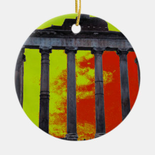 Ancient Roman Forum Christmas Ornament