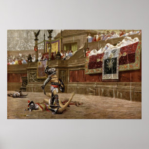 Ancient Roman Gladiators Poster