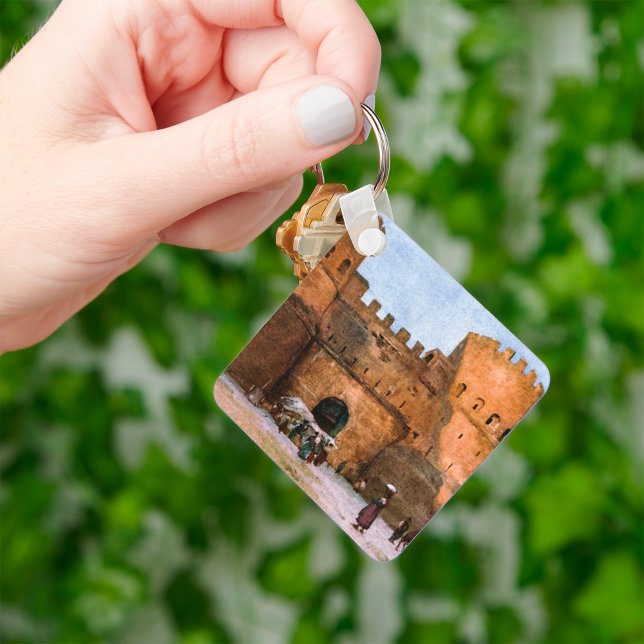Ancient Roman Historic Architecture Key Ring (Creator Uploaded)