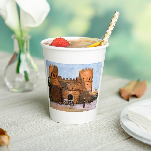 Ancient Roman Historic Architecture Paper Cups (Creator Uploaded)