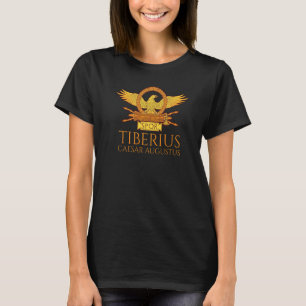Ancient Roman History  Tiberius Caesar Augustus  S T-Shirt