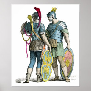 Ancient Roman Legionaries Poster