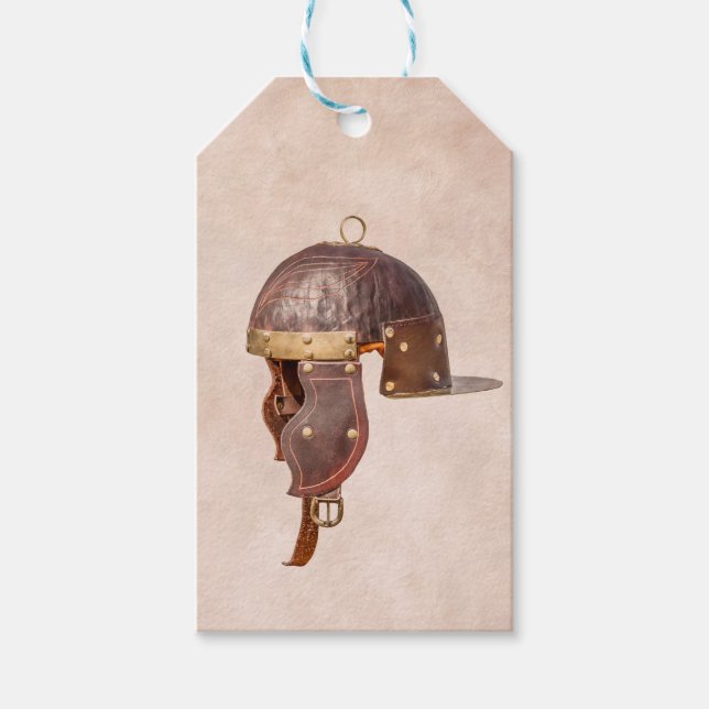 Ancient Roman military helmet Gift Tags (Front)