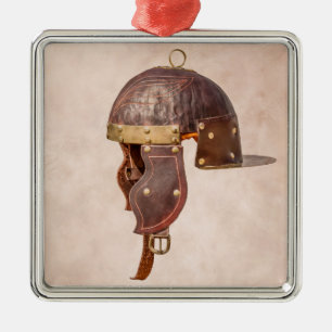 Ancient Roman military helmet Metal Tree Decoration