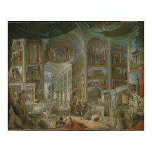 Ancient Rome by Giovanni Paolo Panini Print
