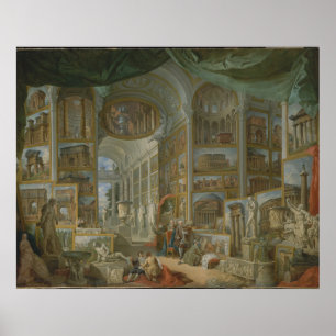 Ancient Rome by Giovanni Paolo Panini Print