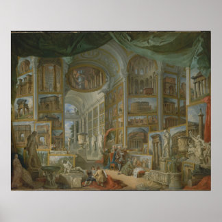 Ancient Rome by Giovanni Paolo Panini Print