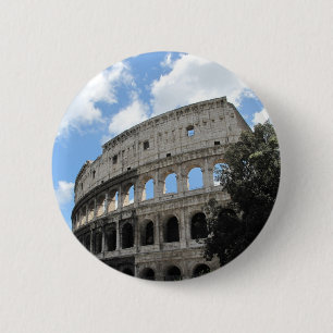 Ancient Rome Colosseum 6 Cm Round Badge
