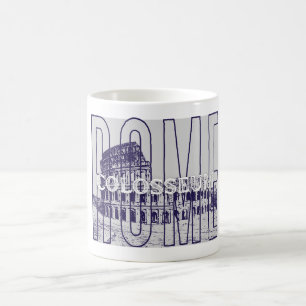 Ancient Rome Colosseum , Historic Roman Travel Coffee Mug
