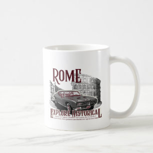 Ancient Rome Colosseum , Historic Roman Travel Coffee Mug