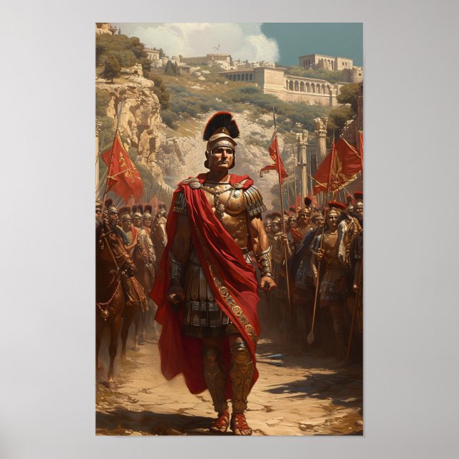 Ancient Rome Empire Poster - Glorious Soldiers (Front)