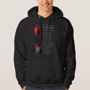 Ancient Rome Gaius Julius Caesar World Tour Hoodie