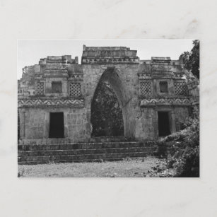 Ancient Ruins: Gateway to Labna, Yucatan, Mexico Postcard