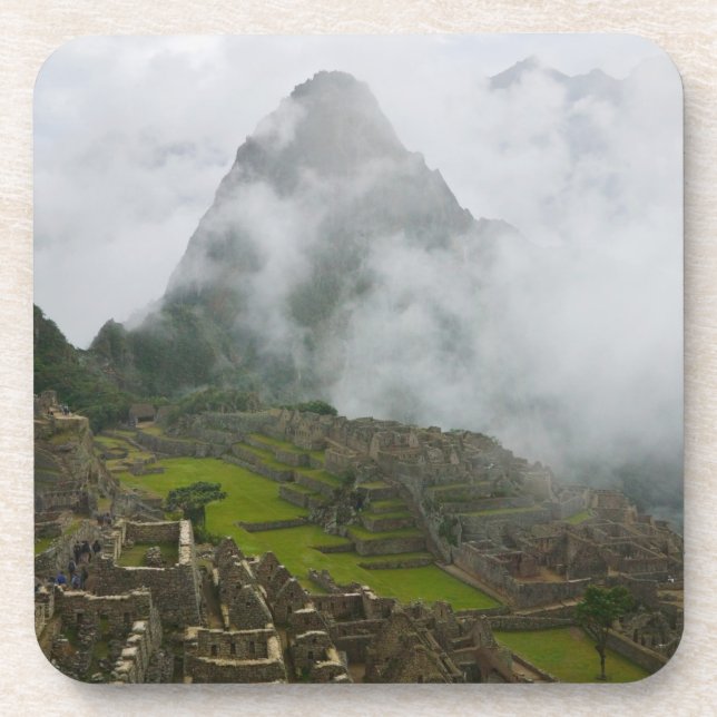 Ancient ruins of Machu Picchu with Andes Coaster (Front)