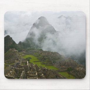 Ancient ruins of Machu Picchu with Andes Mouse Pad