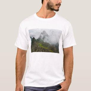Ancient ruins of Machu Picchu with Andes T-Shirt