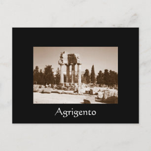 Ancient ruins postcard