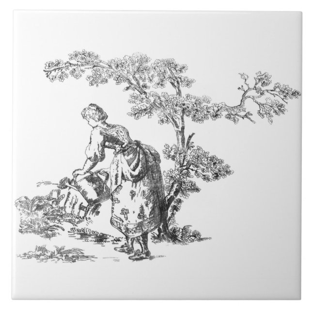 Ancient rural artwork tile (Front)