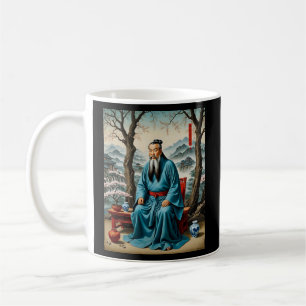 Ancient Sage Mountain Wisdom Art Coffee Mug