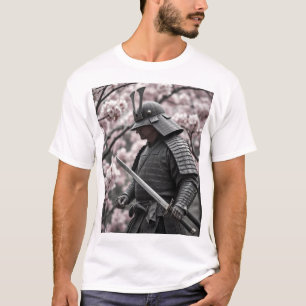 Ancient Samurai – A Charcoal Tribute to the Warrio T-Shirt