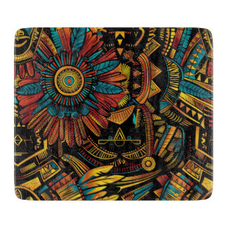 Ancient Sapphire "Aztec Dream" Glass Prep Board