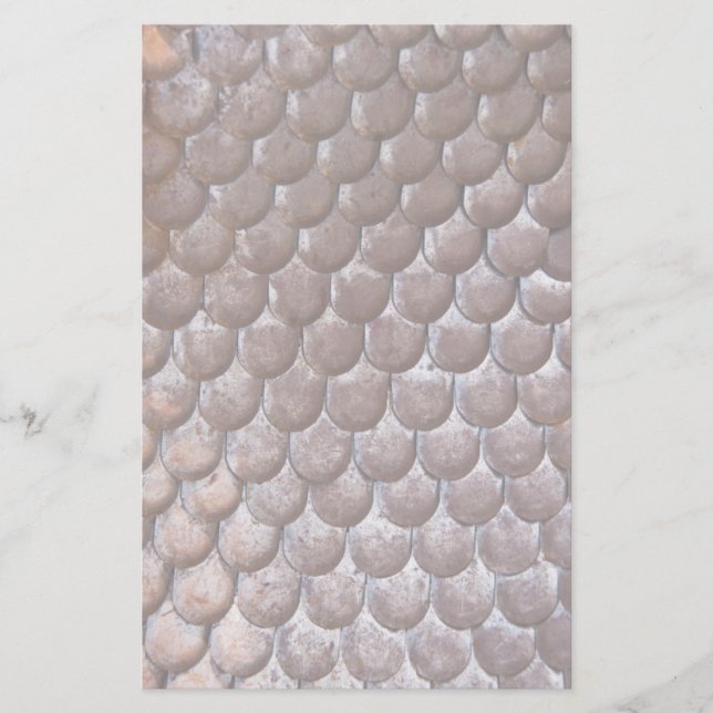 Ancient scale armour stationery (Front)