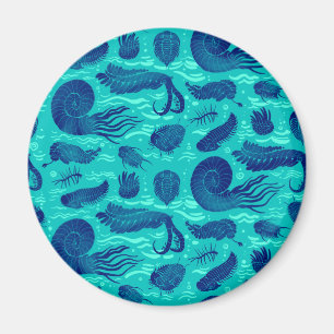 Ancient sea animals: Trilobites, Anomalocaris... Magnet