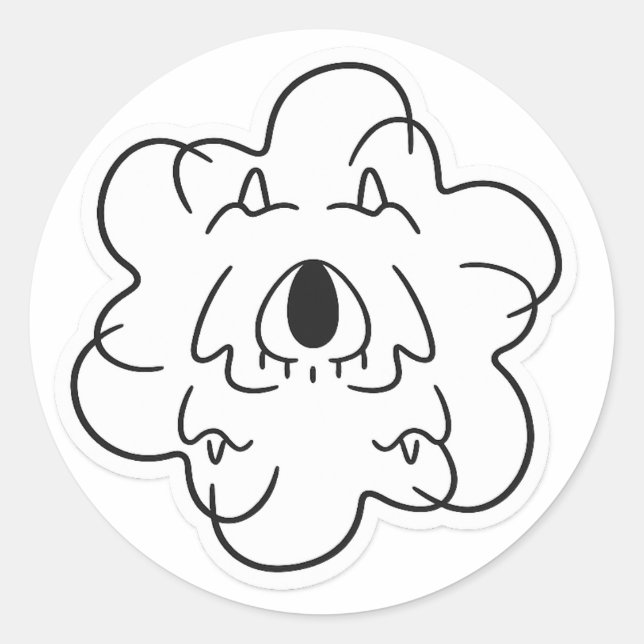 Ancient Shadow Kageko Fantasy Sticker (Front)