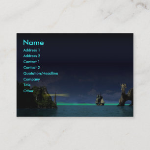 Ancient Ship Business Card