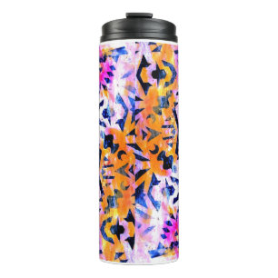 Ancient Signal Abstract Geometric Thermal Tumbler