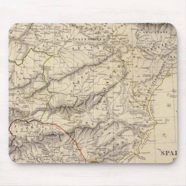 Ancient Spain, Portugal Mouse Pad (Front)