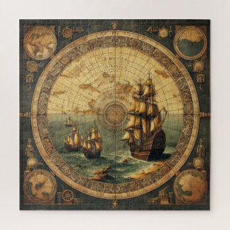 Ancient Spanish Sailing Ship 2 Jigsaw Puzzle