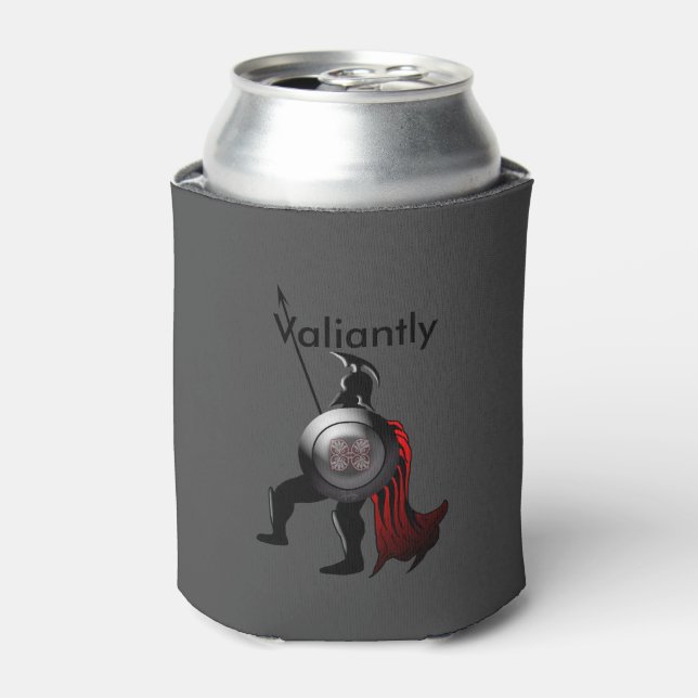 Ancient Spartan Warrior Can Cooler (Can Front)