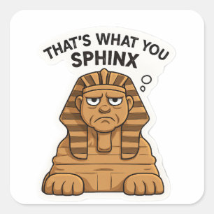 Ancient Sphinx Premium Vinyl Sticker