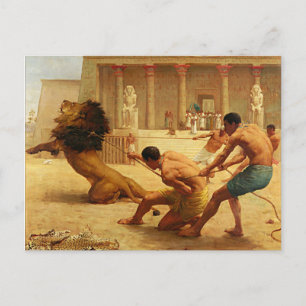 Ancient Sport by Kilburne Postcard