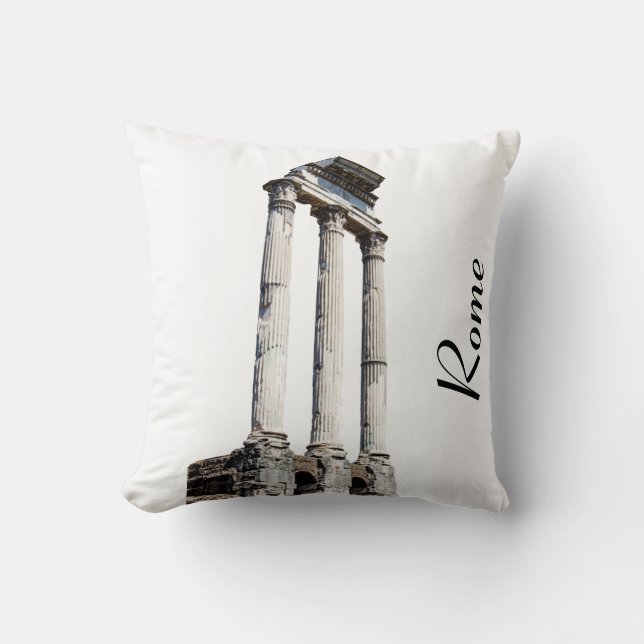 Ancient stone columns cushion (Front)