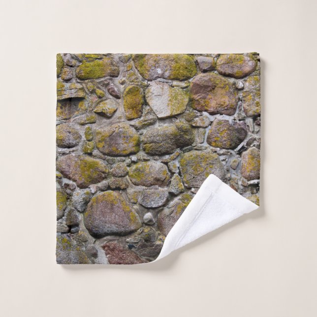 Ancient stone wall wash cloth (Wash Cloth)