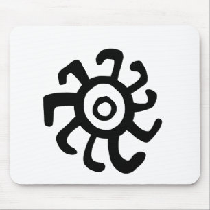 ancient sun idol geoglyph symbol petroglyph amerin mouse pad