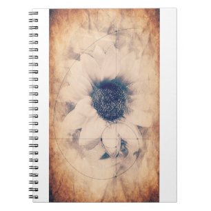 Ancient Sunflower Notebook