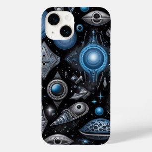 Ancient symbols in vibrant colours Case-Mate iPhone 14 case