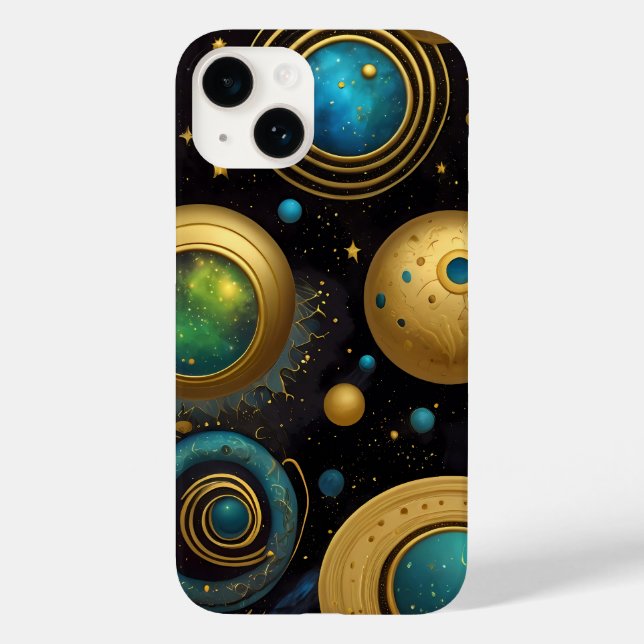 Ancient symbols in vibrant colours Case-Mate iPhone case (Back)