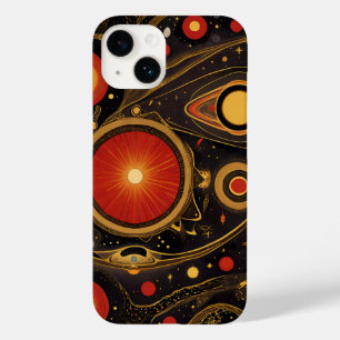 Ancient symbols in vibrant colours Case-Mate iPhone 14 case