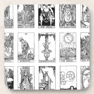 ancient tarot coaster