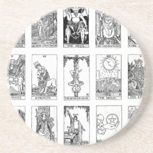 ancient tarot coaster