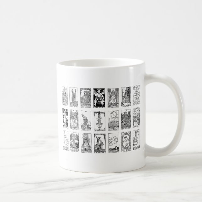 ancient tarot coffee mug (Right)